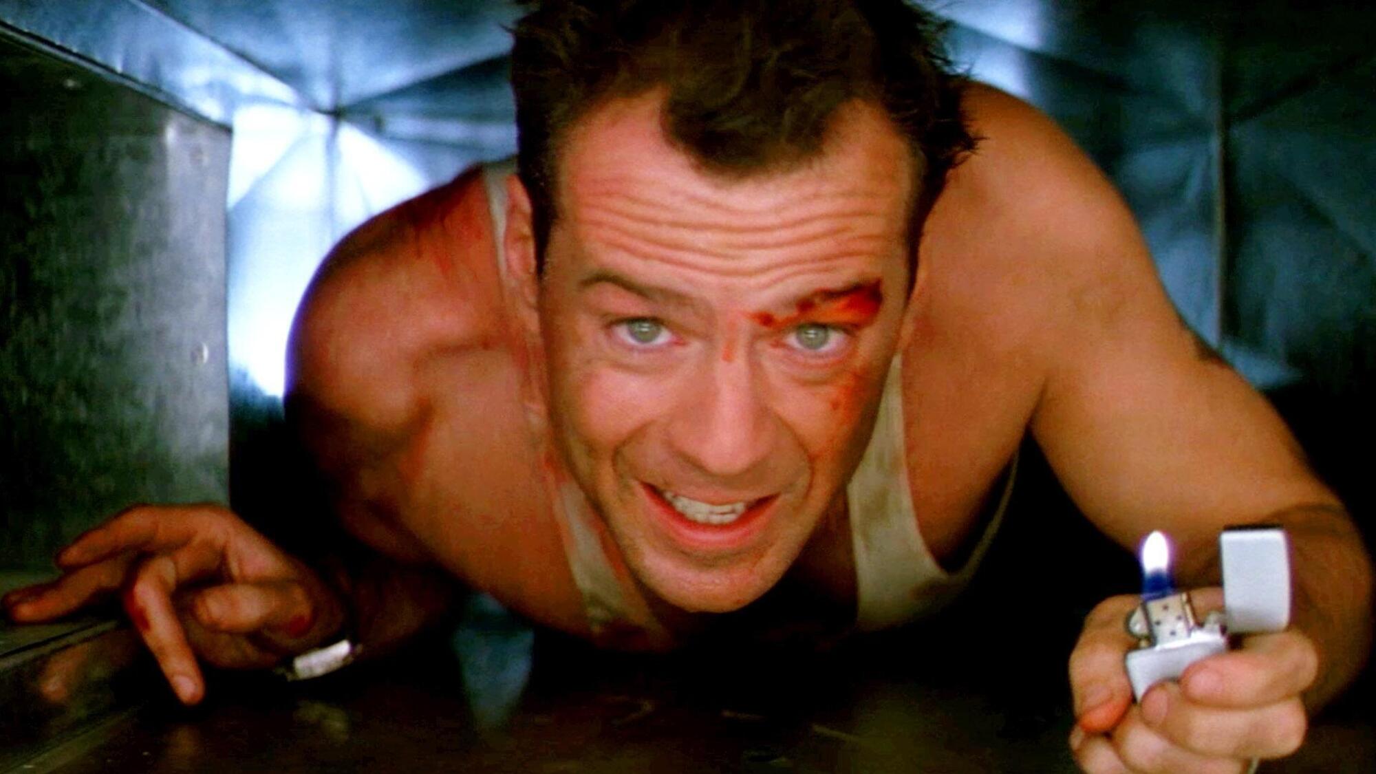 Bruce Willis in Die Hard, Trappola di cristallo (1988)