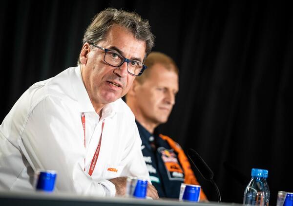 Il boss di KTM: &ldquo;Marc Marquez? Noi abbiamo un altro stile. Acosta e Fernandez saranno con noi&rdquo;