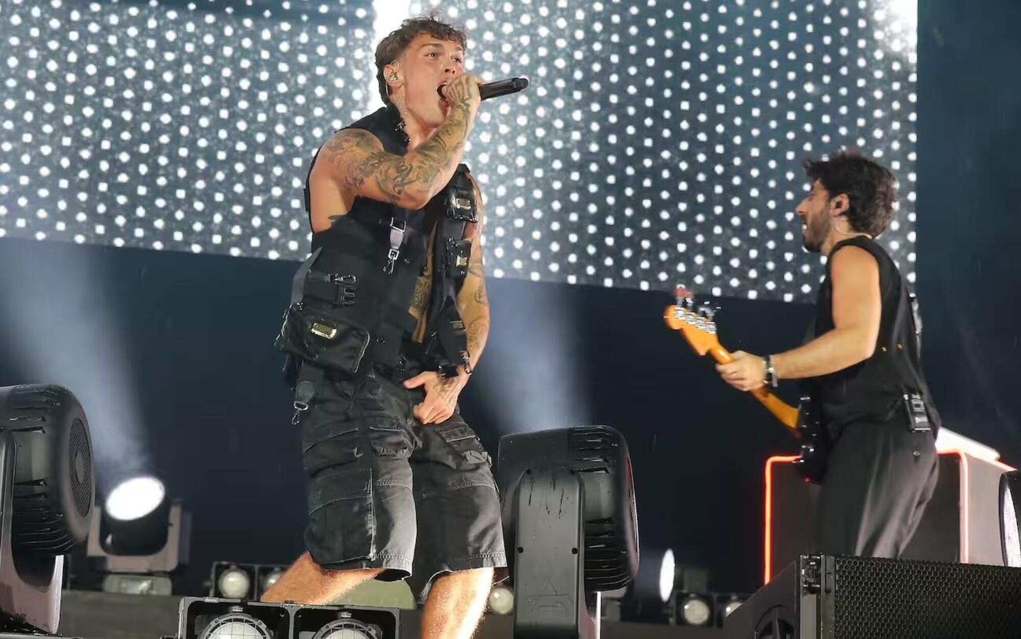 Blanco sul palco a San Siro