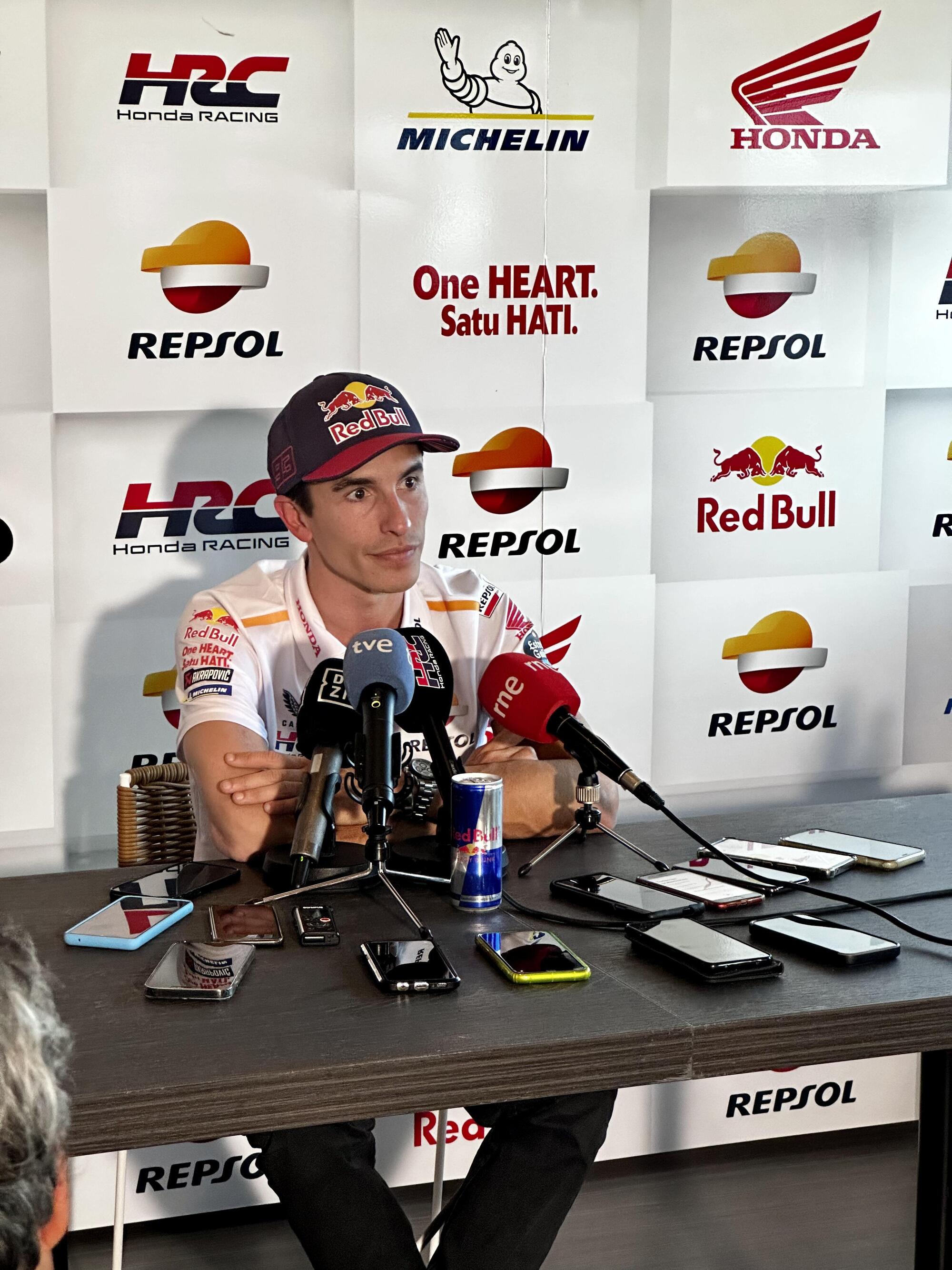 Marc Marquez Jerez 2023 Conferenza stampa