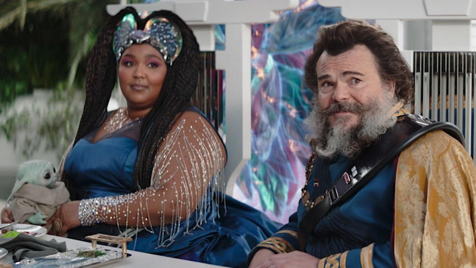 Lizzo Jack Black Mandalorian