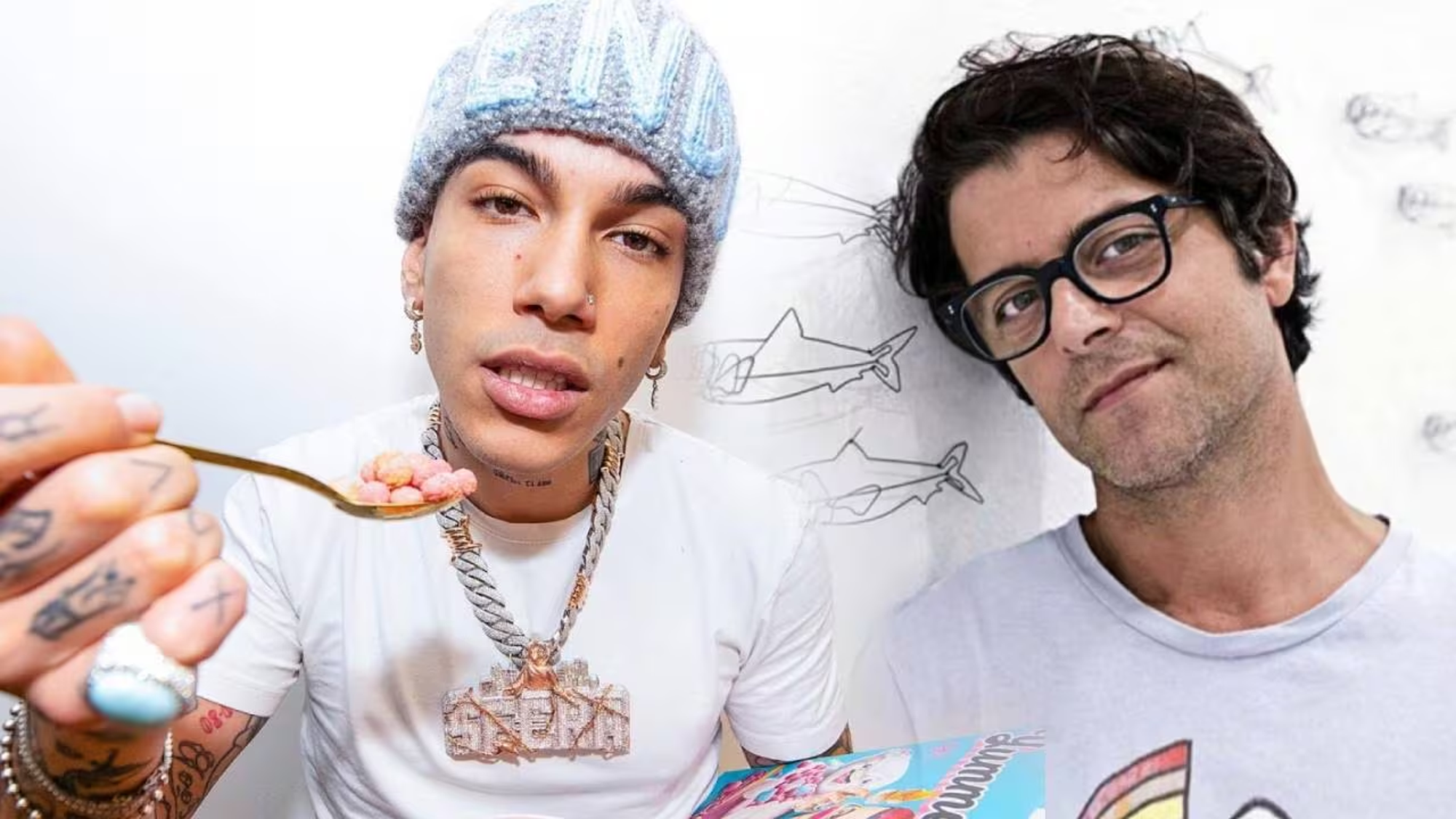 Sfera Ebbasta e Samuele Bersani