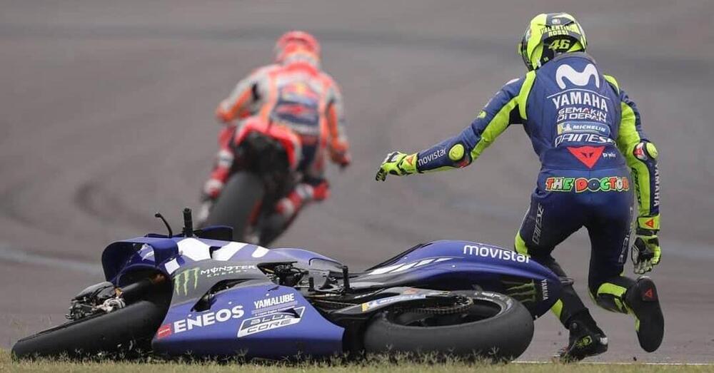 &ldquo;Valentino Rossi &egrave; aria per me&rdquo;: Marc Marquez la butta sulla&hellip;consistenza