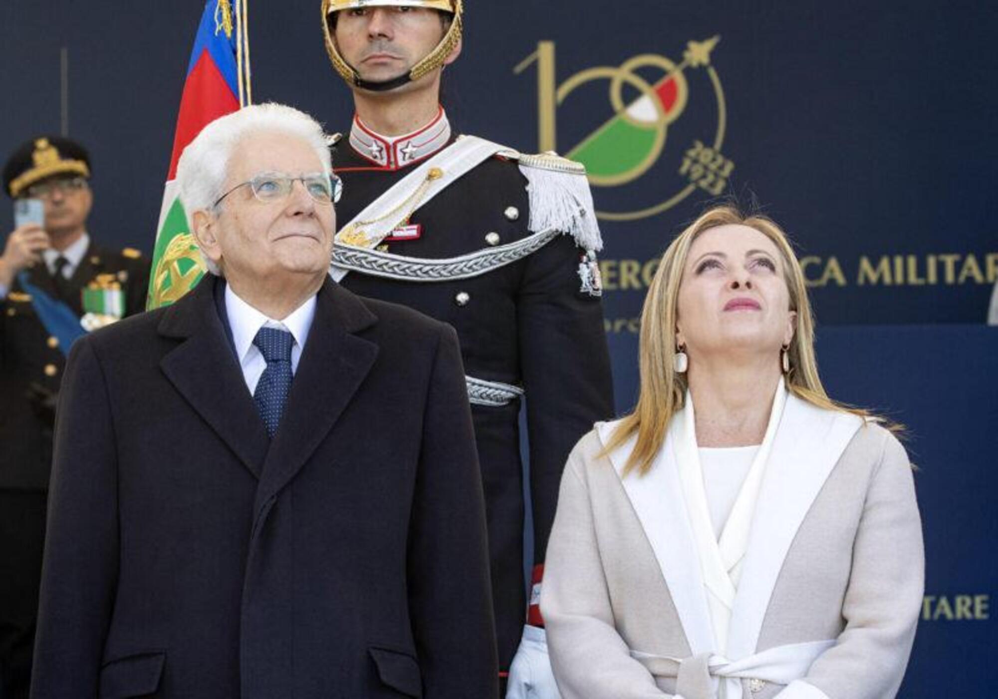 Sergio Mattarella Giorgia Meloni