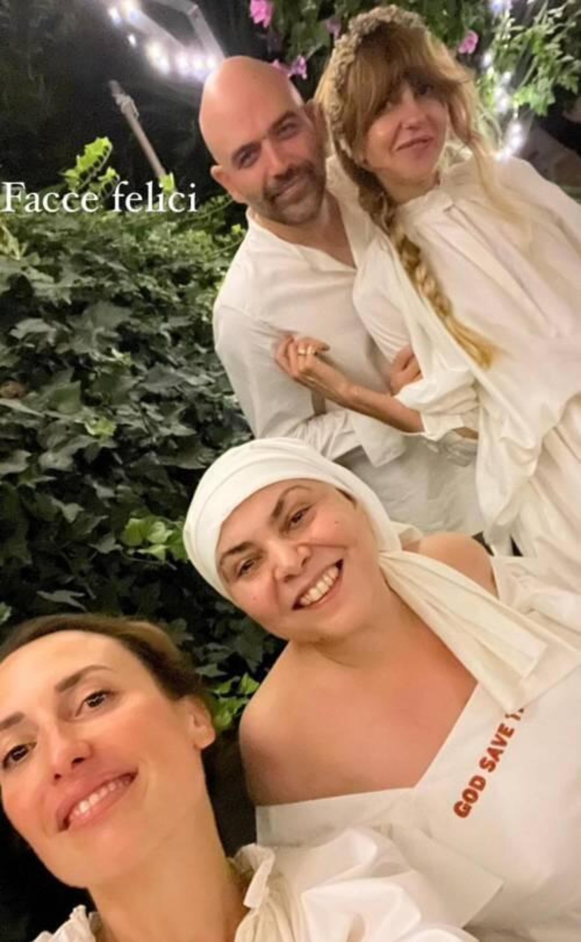 Una foto al matrimonio di Michela Murgia