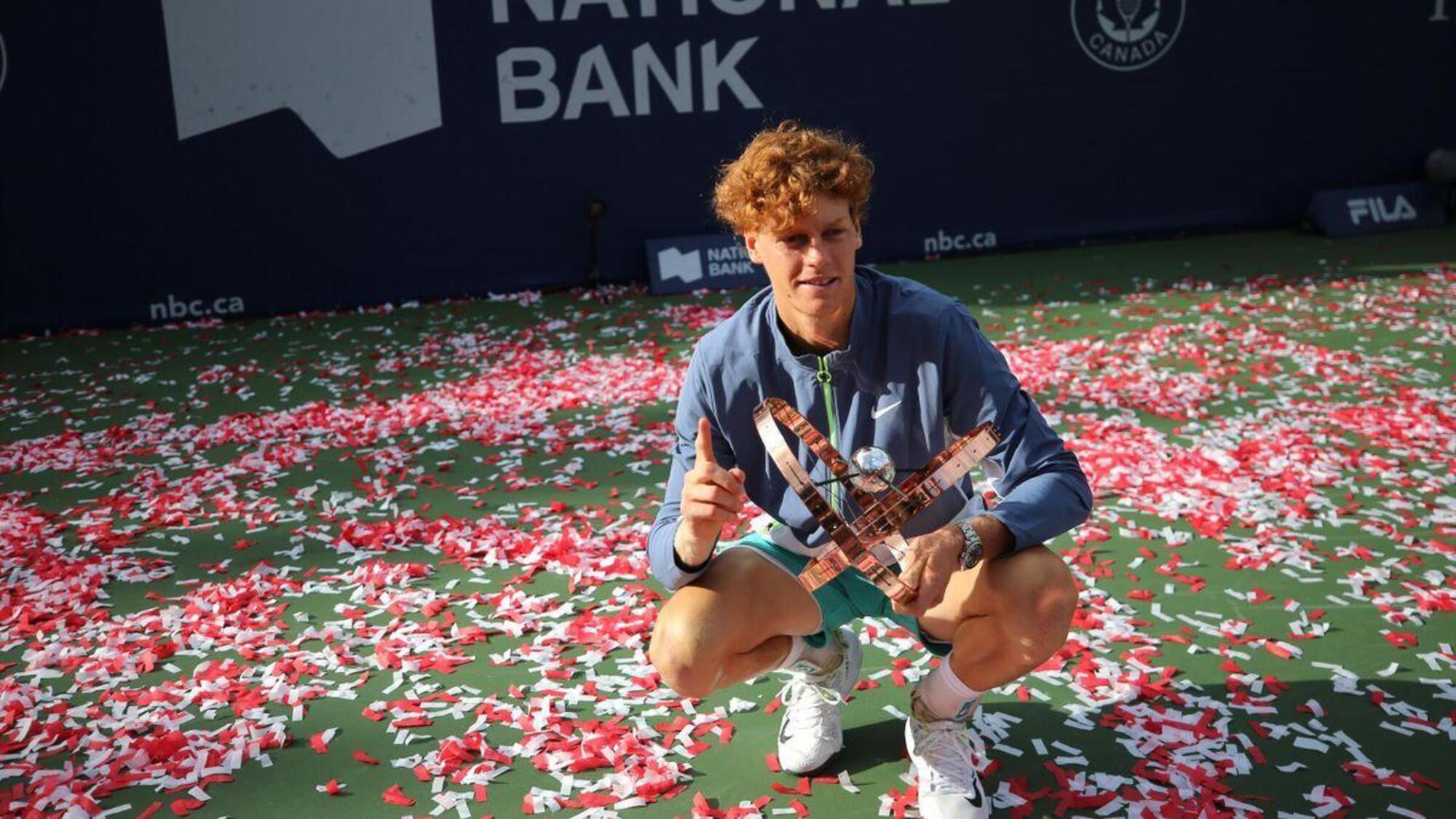 Jannik Sinner &egrave; campione al Masters 1000 di Toronto