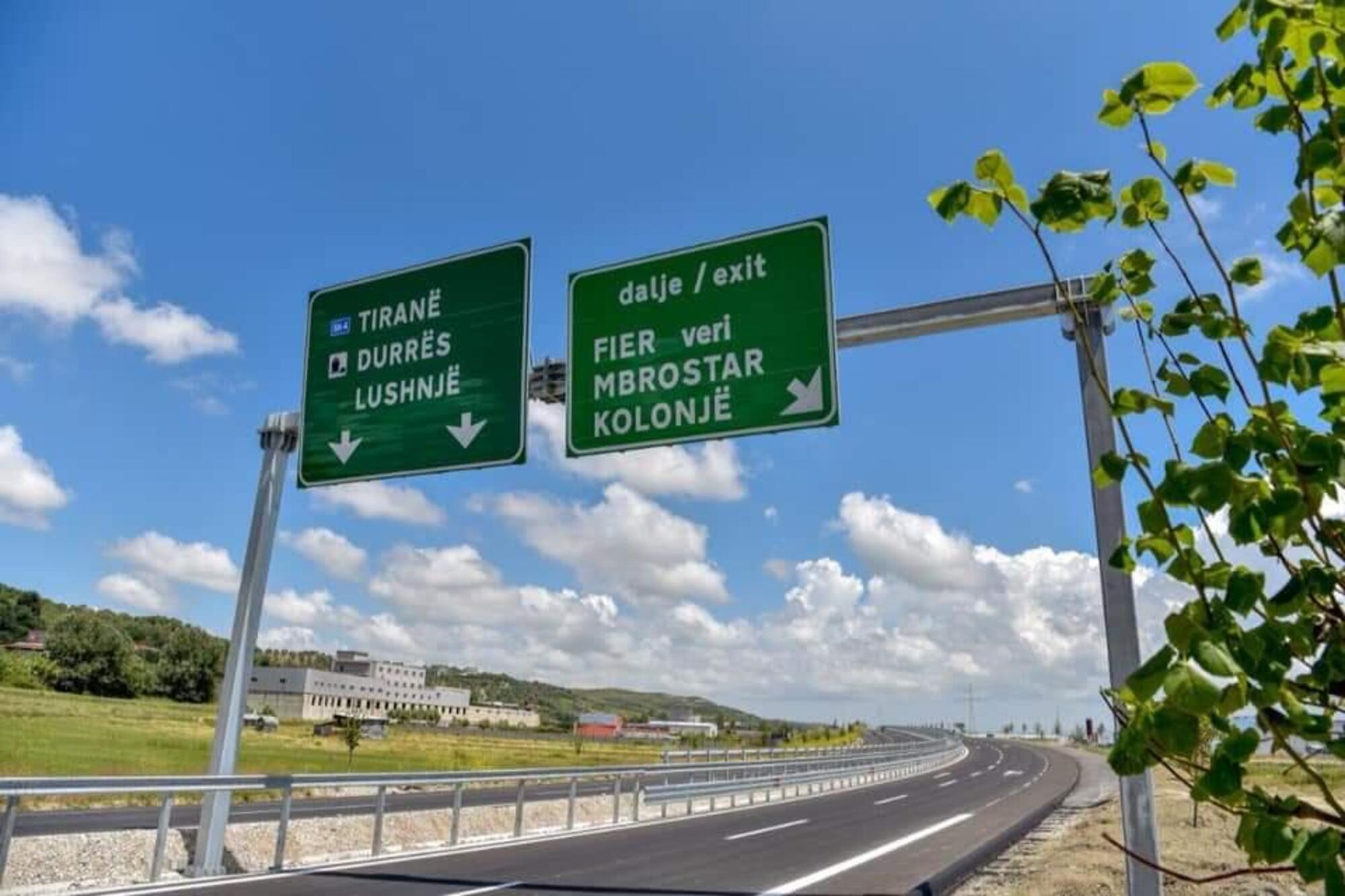 Le autostrade in Albania