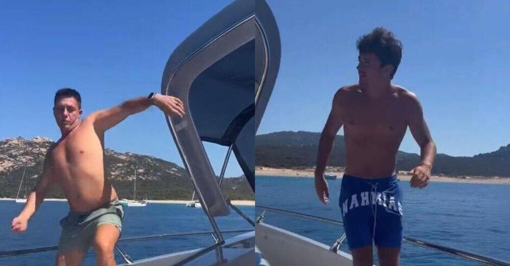 [VIDEO] Charles Leclerc, il &quot;tarzan&quot; Andrea Ferrari e un inseguimento diventato virale online