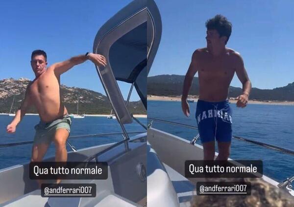 [VIDEO] Charles Leclerc, il &quot;tarzan&quot; Andrea Ferrari e un inseguimento diventato virale online