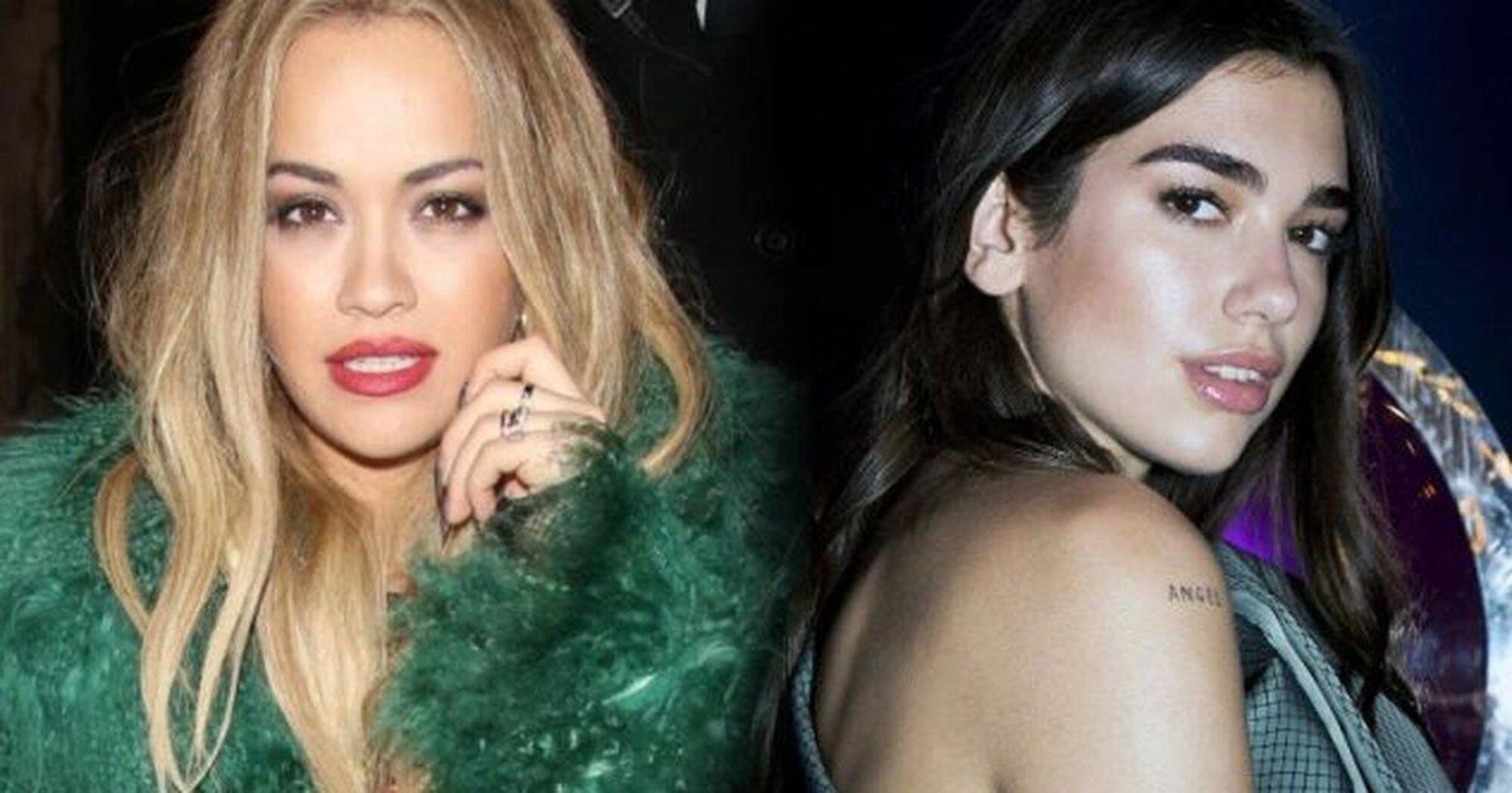 Rita Ora e Dua Lipa