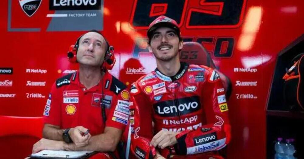 Cristian Gabarrini: Lo stile di Pecco Bagnaia come quello di Jorge Lorenzo, che ha reso la Ducati quella che &egrave; oggi. E su Stoner&hellip;