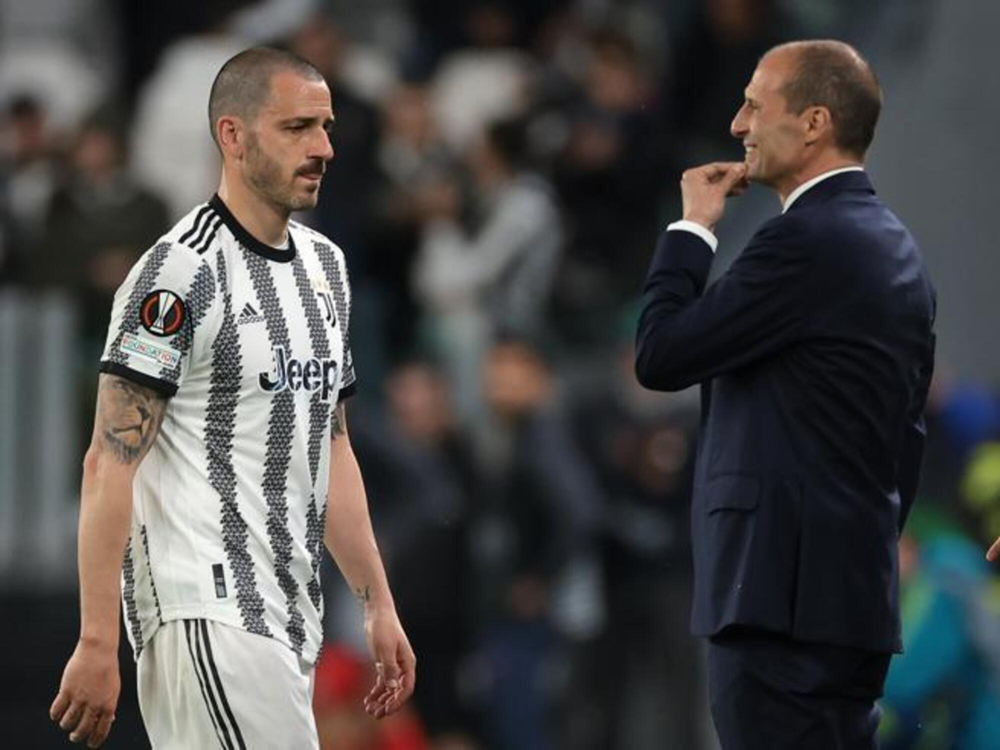 Bonucci e Allegri