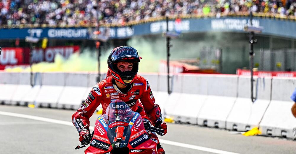 Signori, gi&ugrave; la maschera: Pecco Bagnaia ha appena dimostrato di poter vincere anche senza la moto migliore