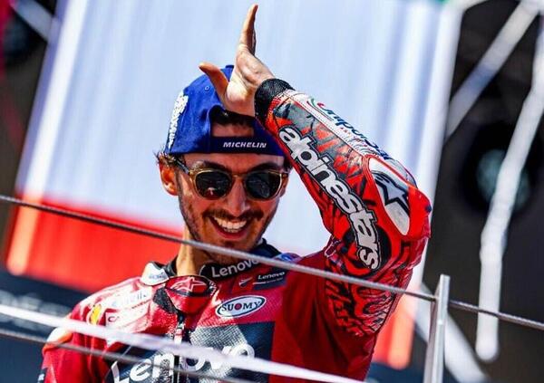 Signori, gi&ugrave; la maschera: Pecco Bagnaia ha appena dimostrato di poter vincere anche senza la moto migliore