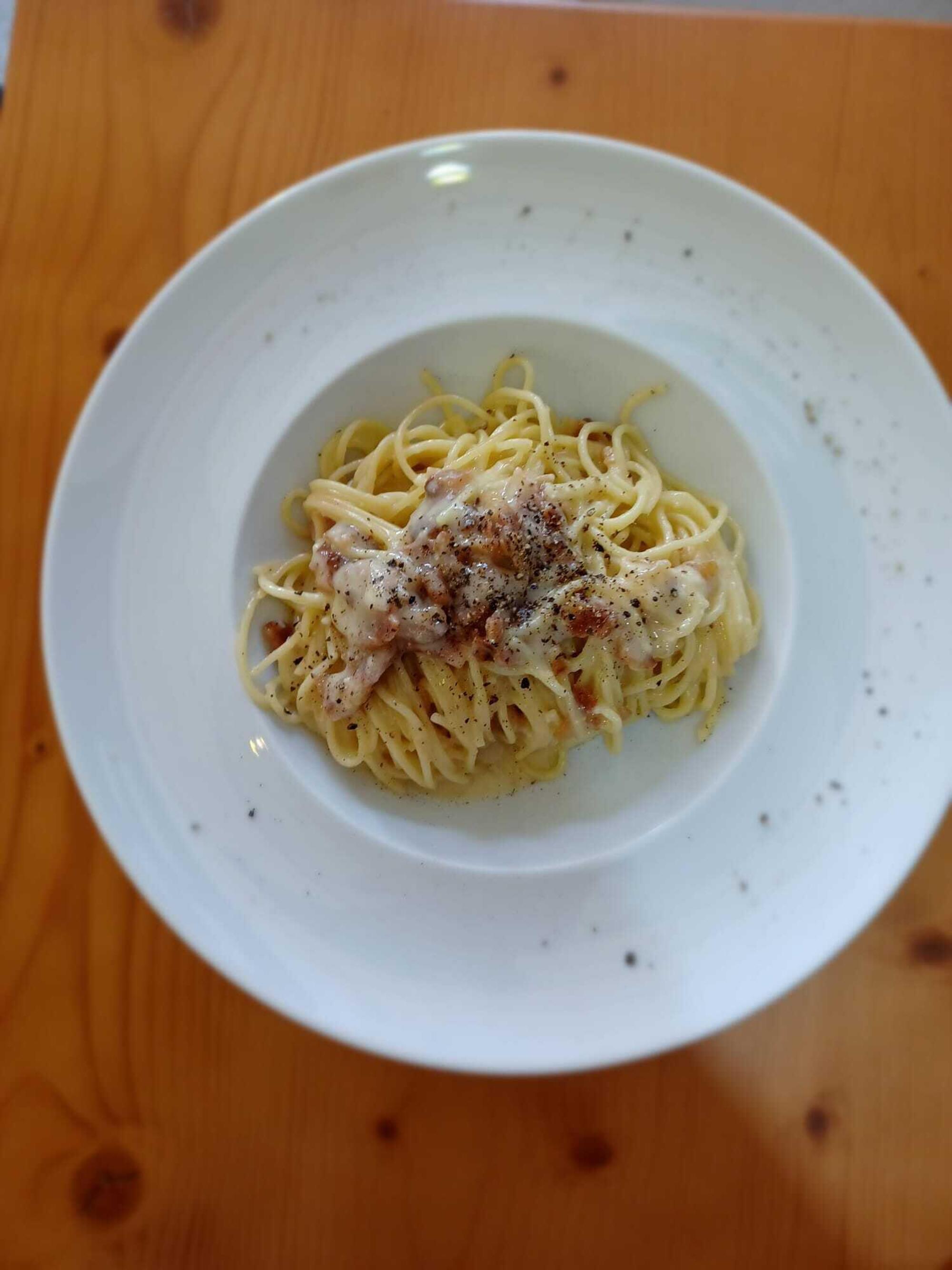 La carbonara di PaStation a Roma di Aldo Gucci e Tommaso Verdini