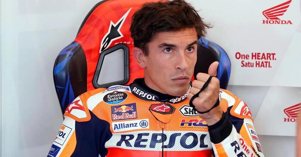 Marc Marquez in Gresini nel 2024? Lui risponde, poi aggiunge: &ldquo;Non avrebbe senso correre per tanto tempo senza lottare per la top five&rdquo;