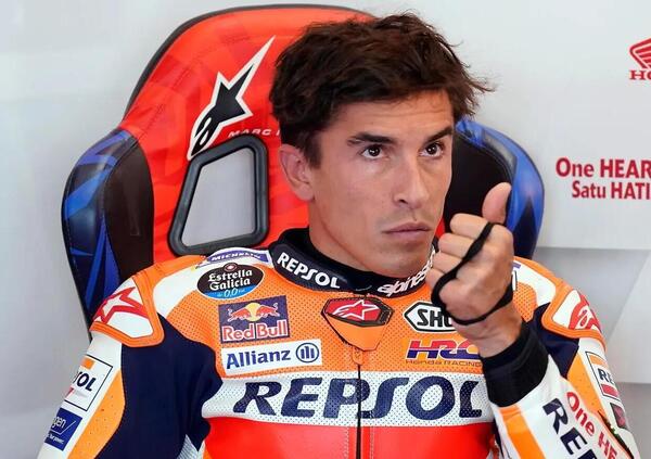 Marc Marquez in Gresini nel 2024? Lui risponde, poi aggiunge: &ldquo;Non avrebbe senso correre per tanto tempo senza lottare per la top five&rdquo;