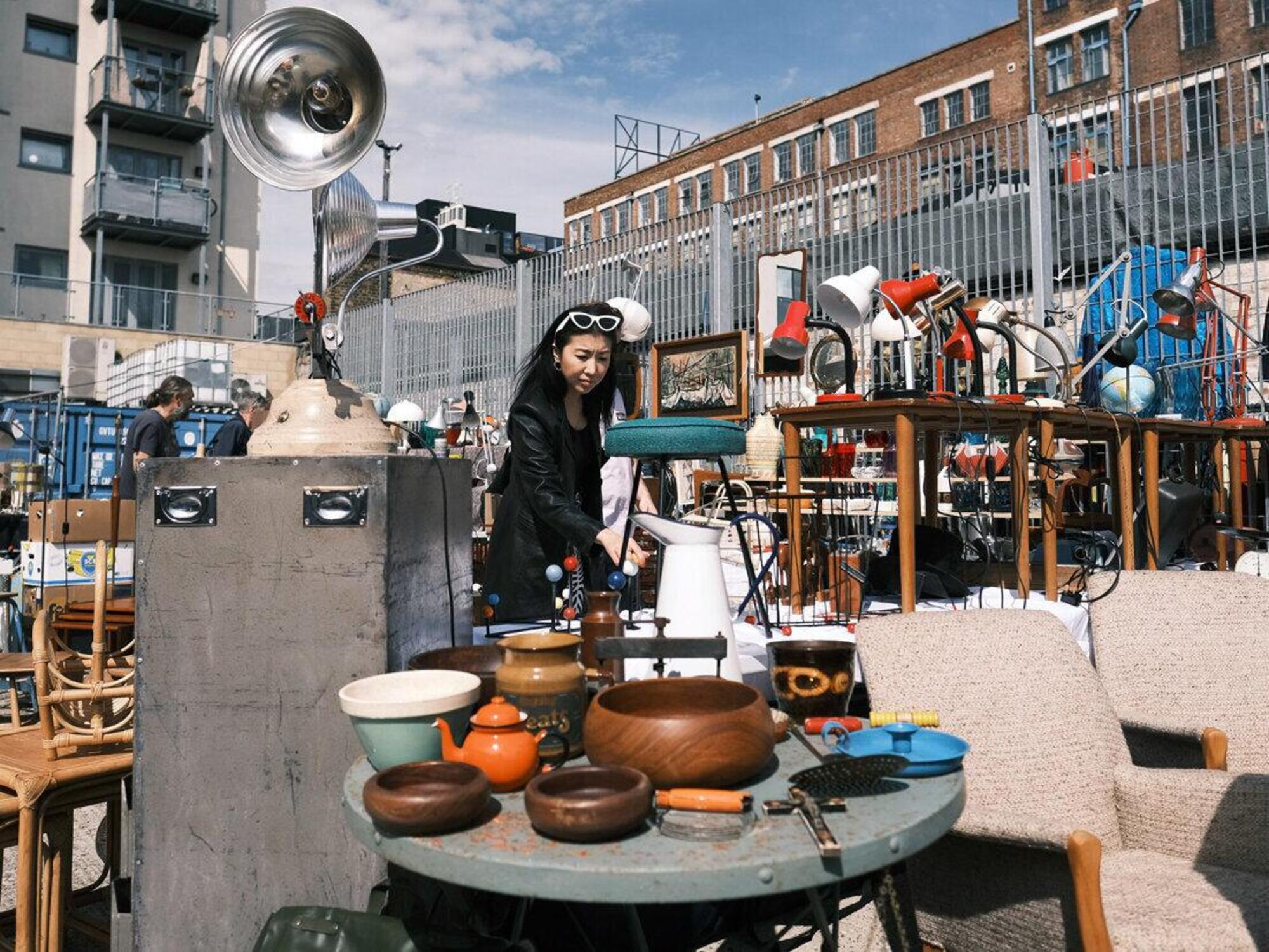 Hackney flea market