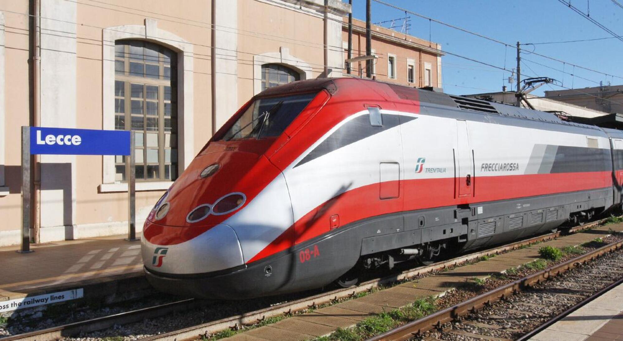 Frecciarossa in partenza da Lecce