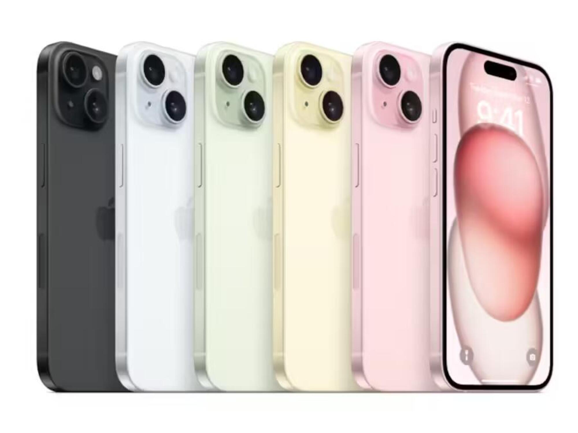 I colori degli iPhone 15