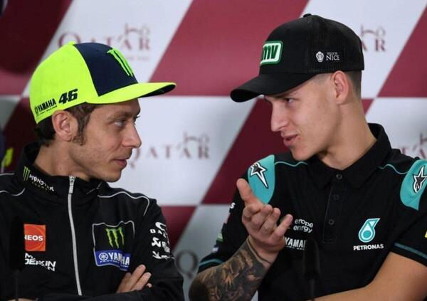 Fabio Quartararo: &ldquo;Sembra che nessuno voglia la mia moto&rdquo;. Poi tira in mezzo Valentino Rossi...