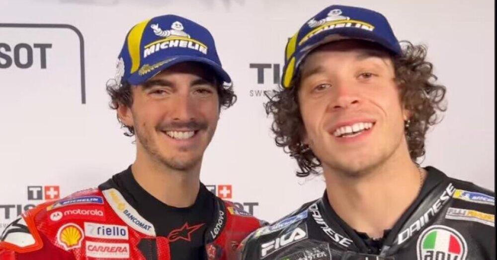 Marco Bezzecchi ride: &ldquo;Il Kama Sutra lo conosco!&rdquo;. Ma Bagnaia e Marquez lo battono in un quiz di cultura generale [VIDEO]