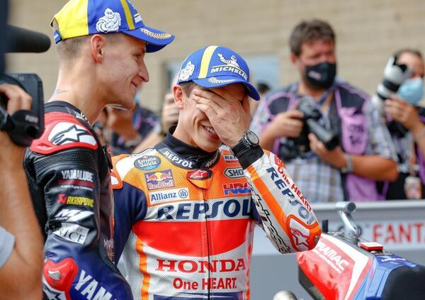 Marc Marquez e Fabio Quartararo come Checco Zalone: il paradosso &egrave; da cinema (ma non fa ridere)