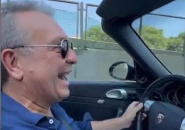 Il presidente della Milano Serravalle ripreso a 150 all&#039;ora in Porsche. Ma non era &ldquo;Guida bene, non fare l&rsquo;eroe?&rdquo; [VIDEO]