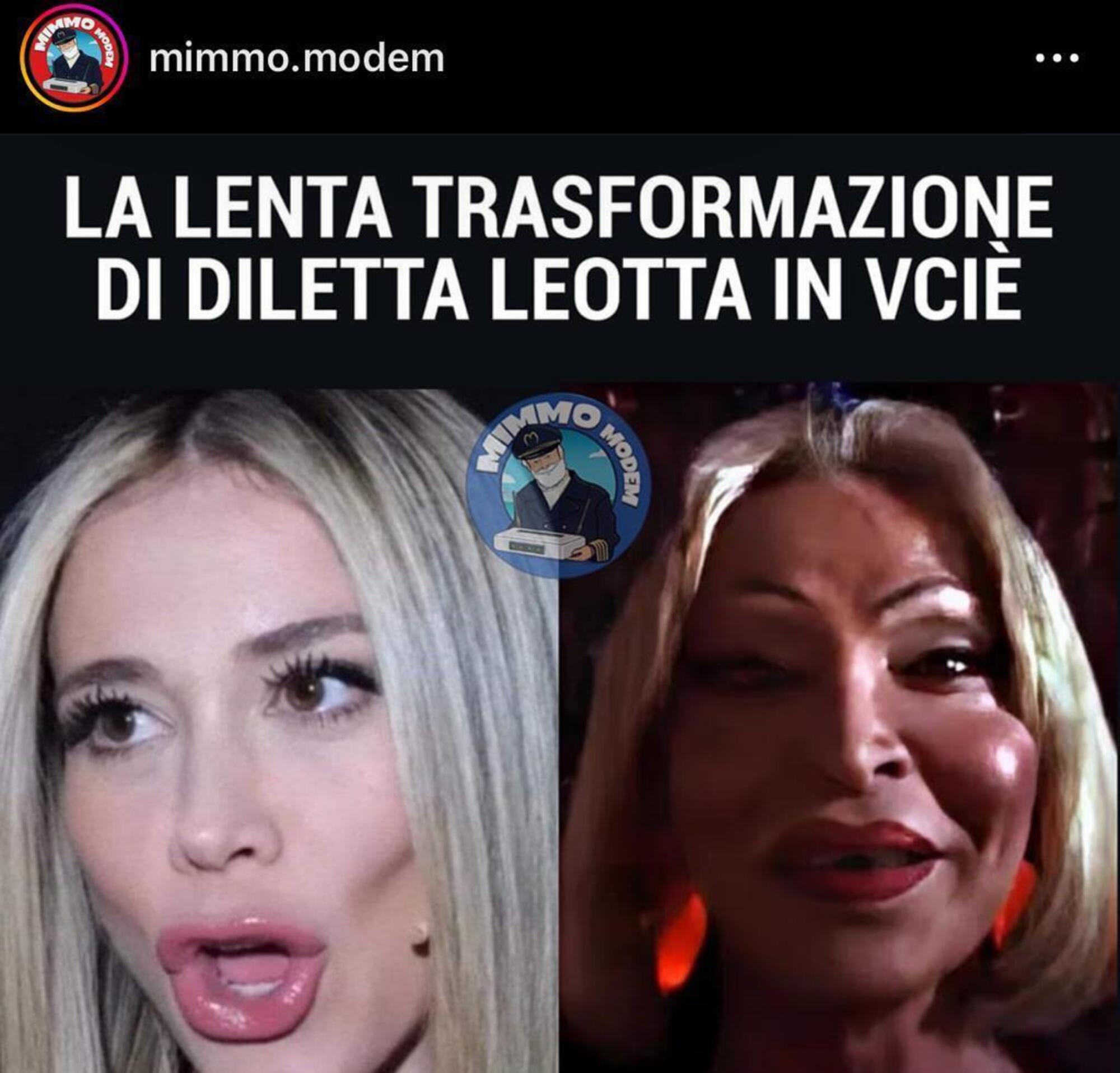 Dal profilo pubblico di Instagram &quot;Mimmo.modem&quot;