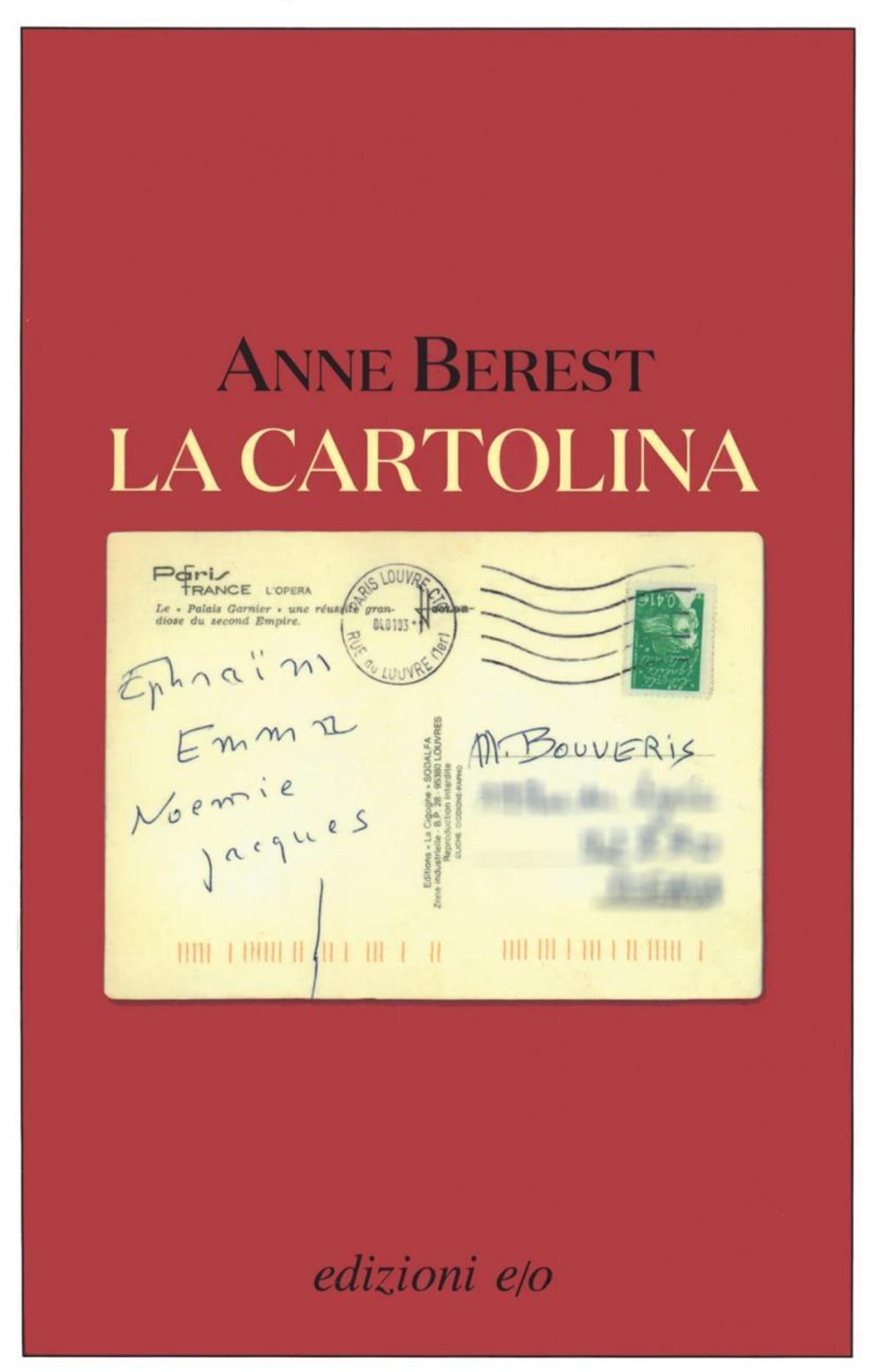 &ldquo;La cartolina&rdquo; di Anne Berest 