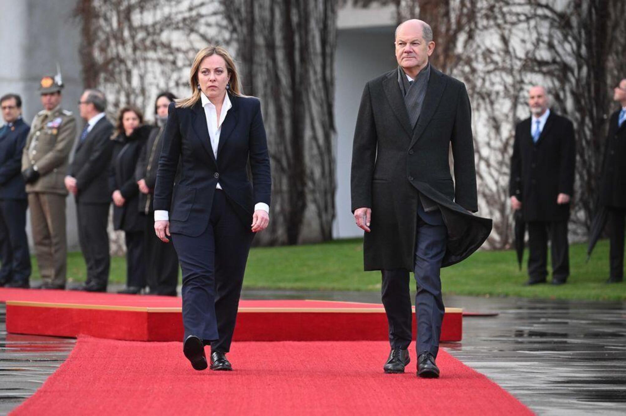 Meloni e Scholz