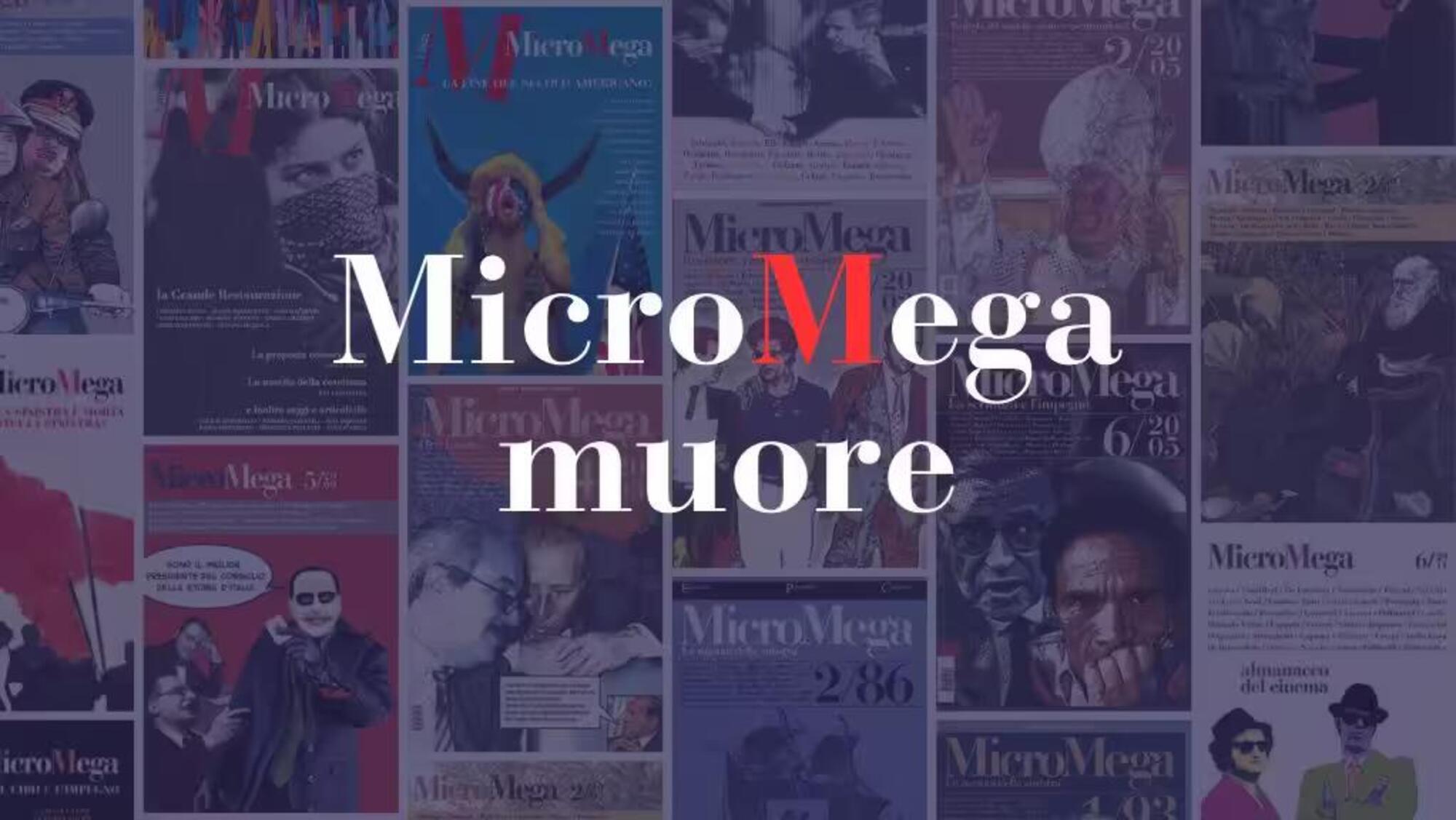 L&#039;appello di MicroMega