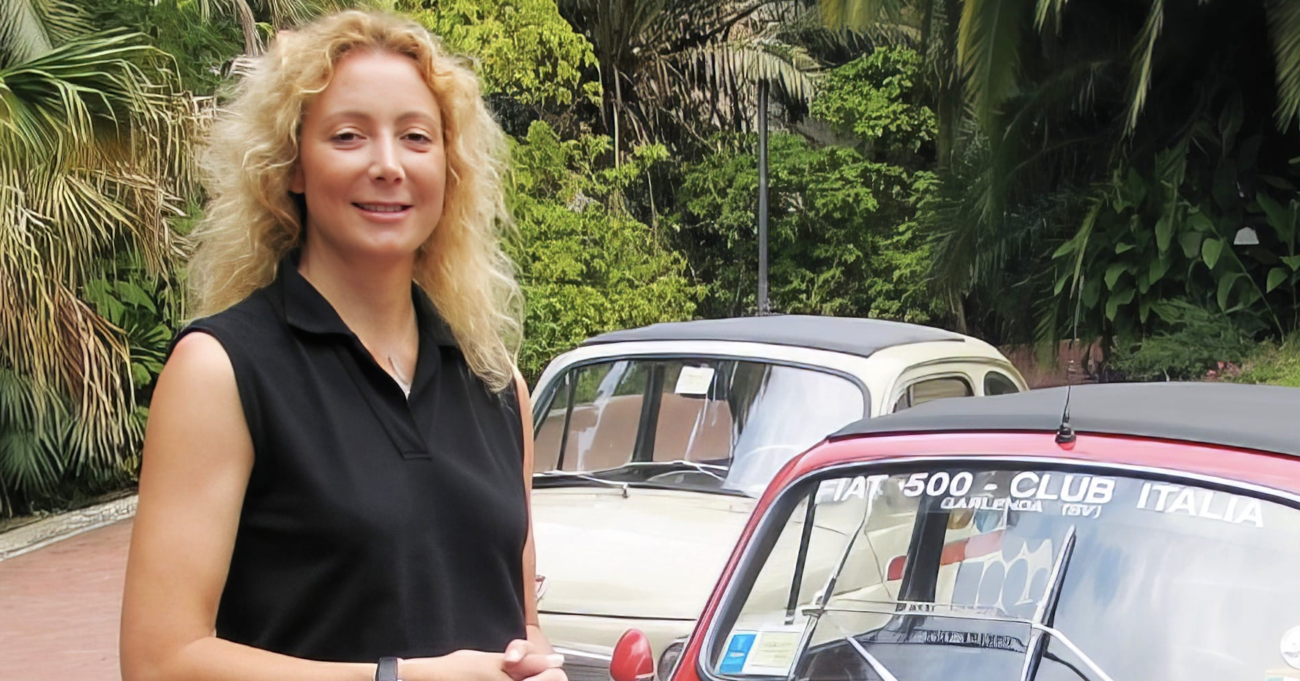 Si pu&ograve; guidare una Ferrari in ciabatte? Chiedetelo a Francesca Grimaldi del Tg1 Motori...