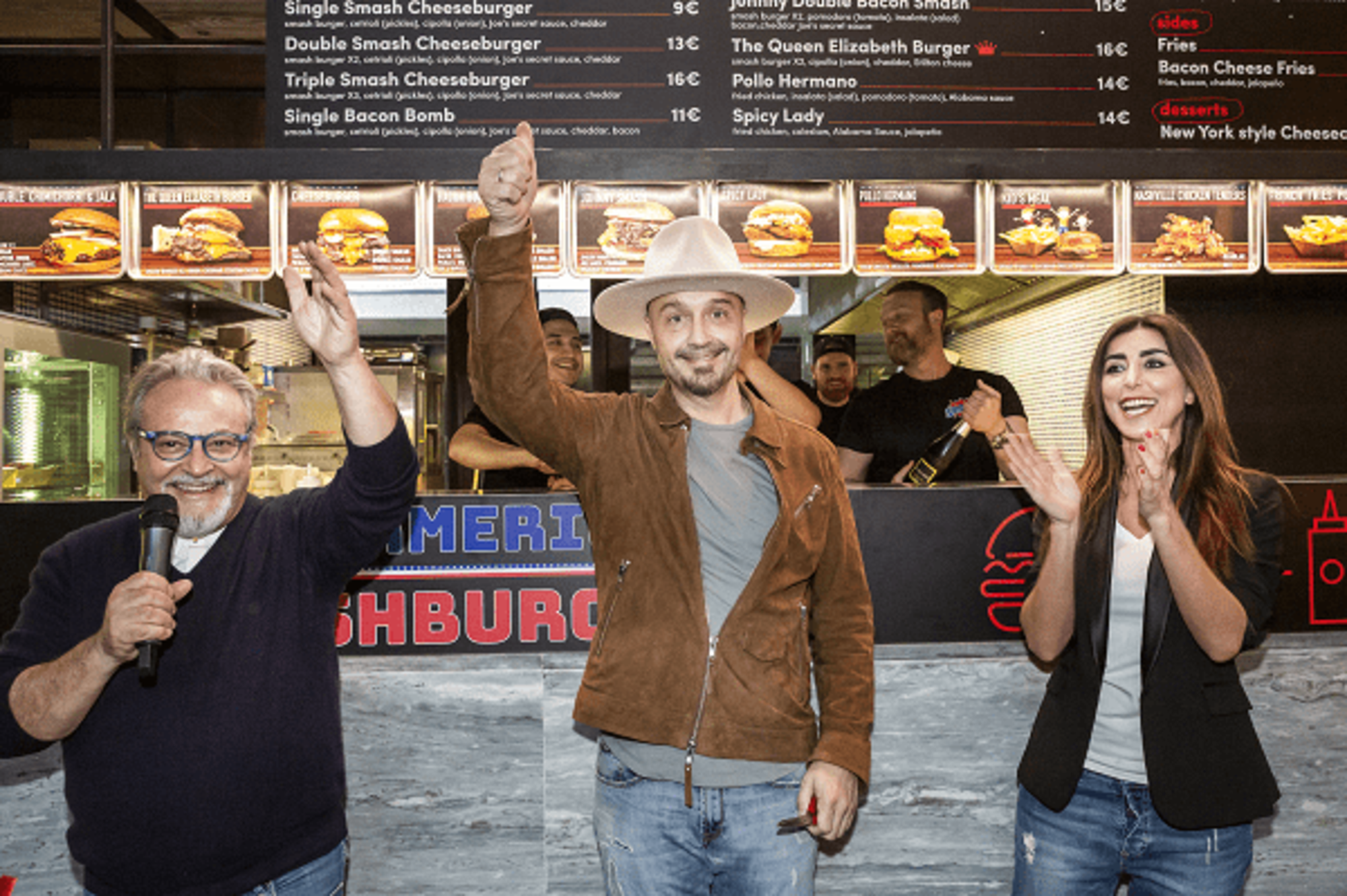 Lo &ldquo;Smashburger&rdquo; di Joe Bastianich al Mercato Centrale di Roma