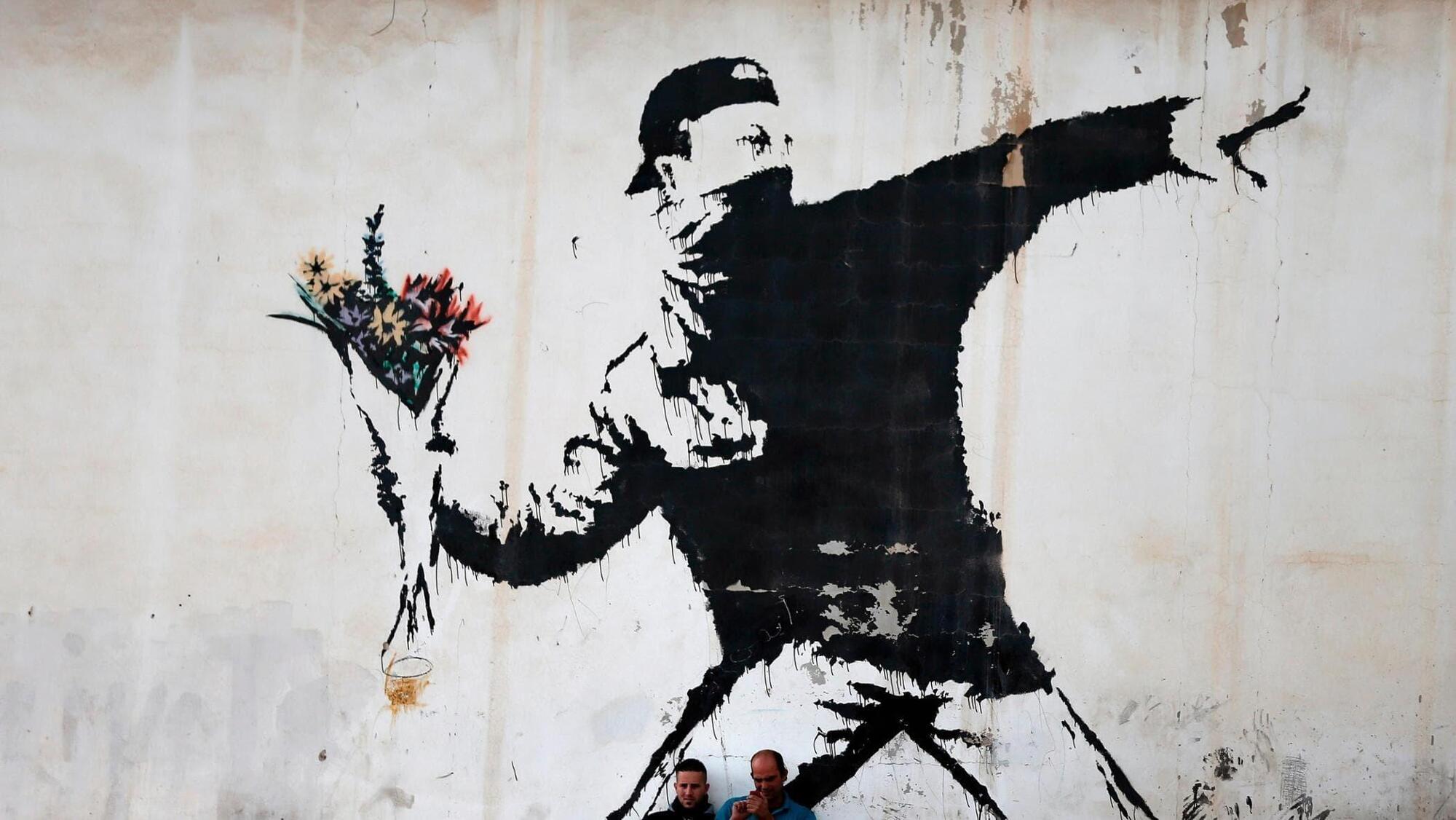 Un&#039;opera di Banksy