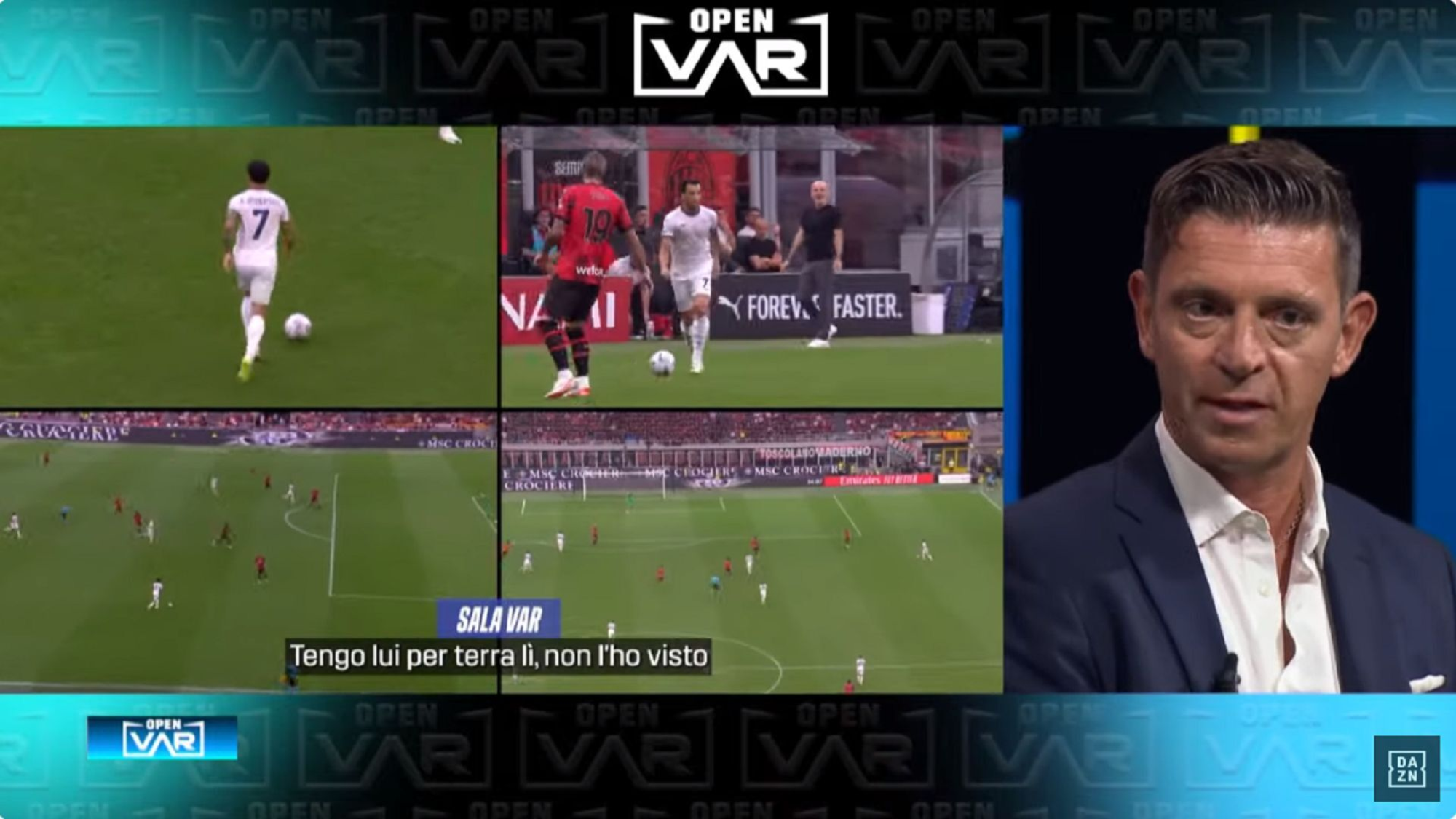 Open Var su Dazn