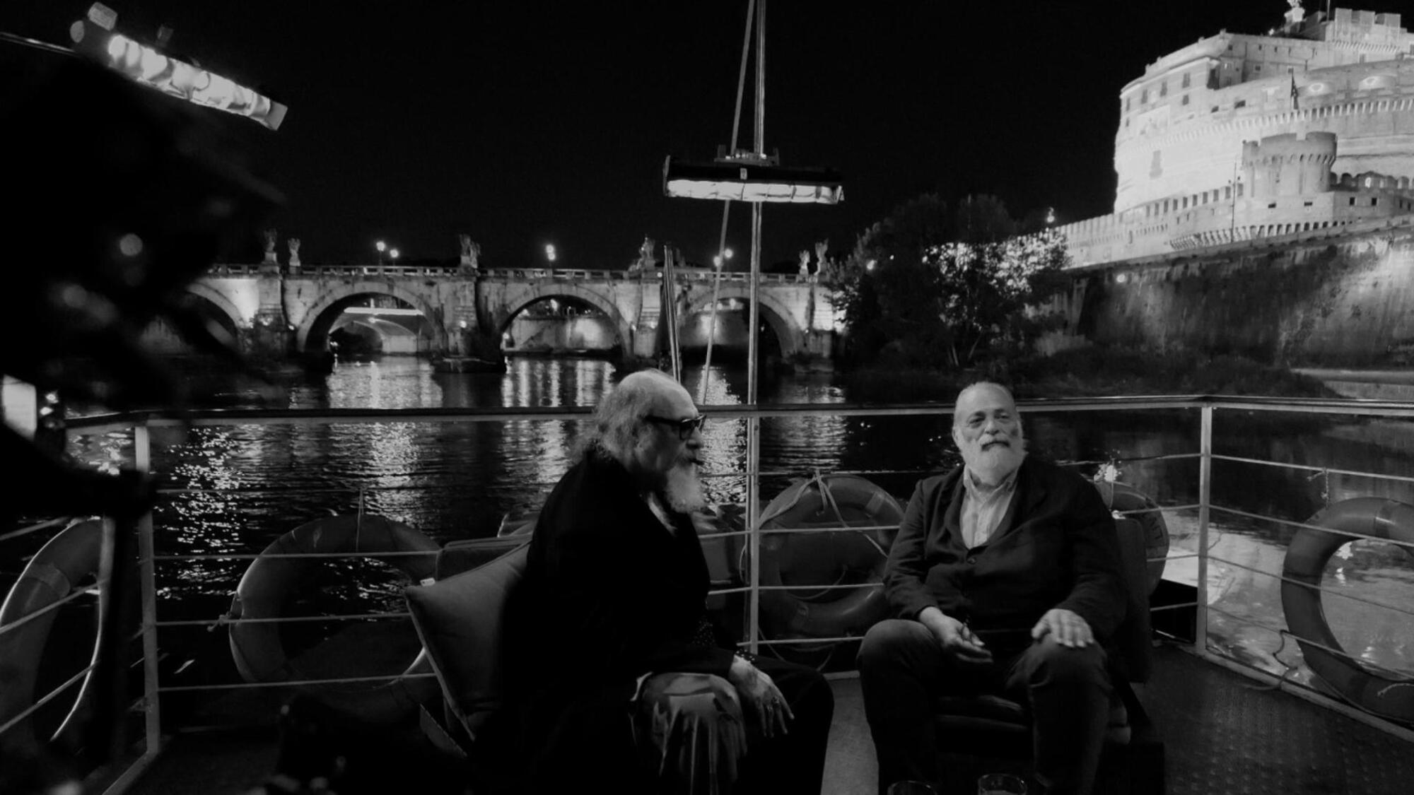 Roberto D&#039;Agostino e Marco Giusti in Roma santa e dannata