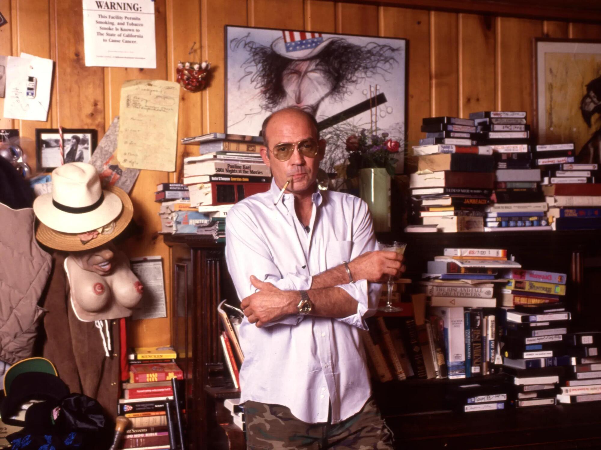 Hunter Thompson protagonista di Gonzo Girl