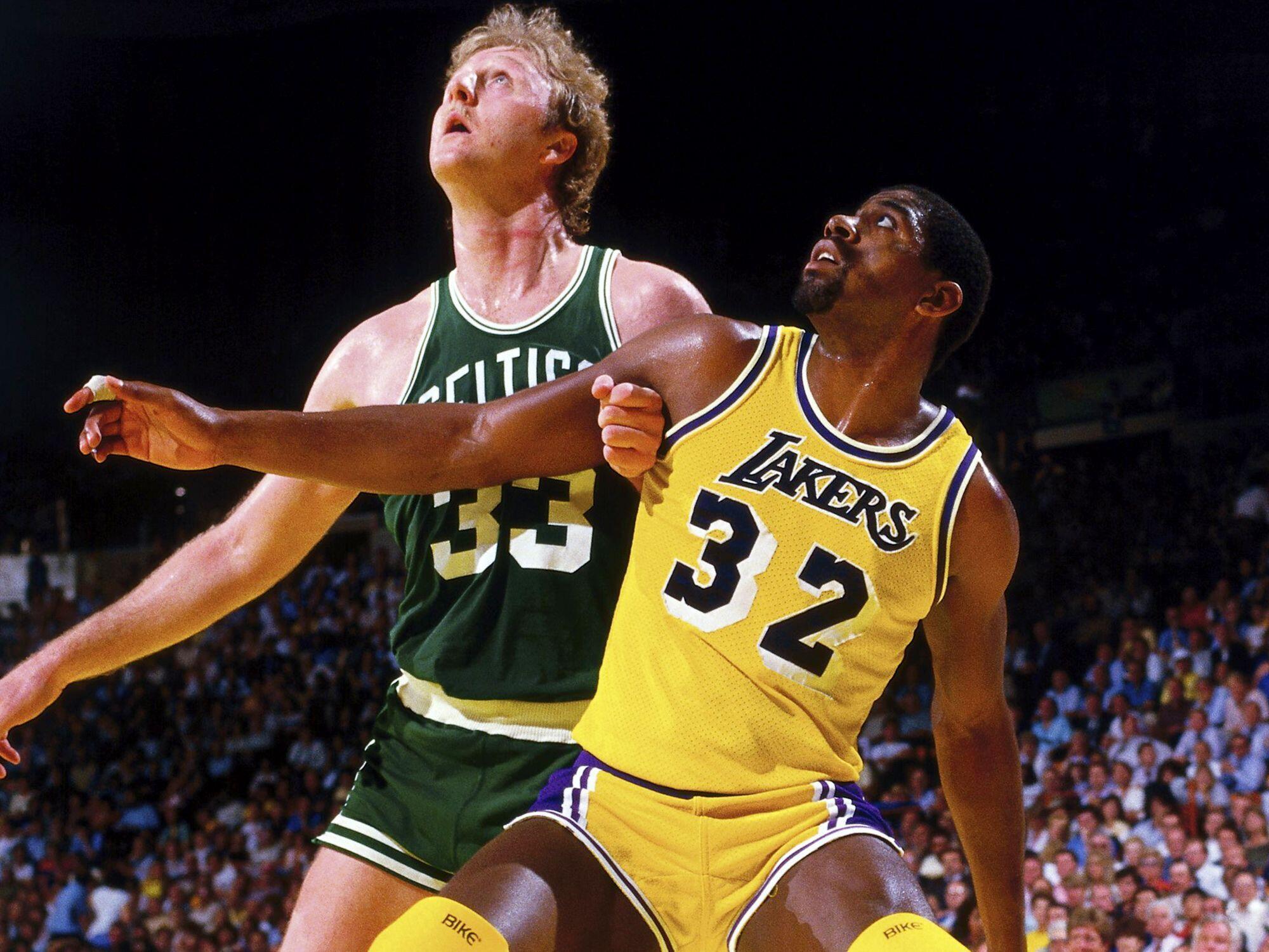 Larry Bird e Magic Johnson