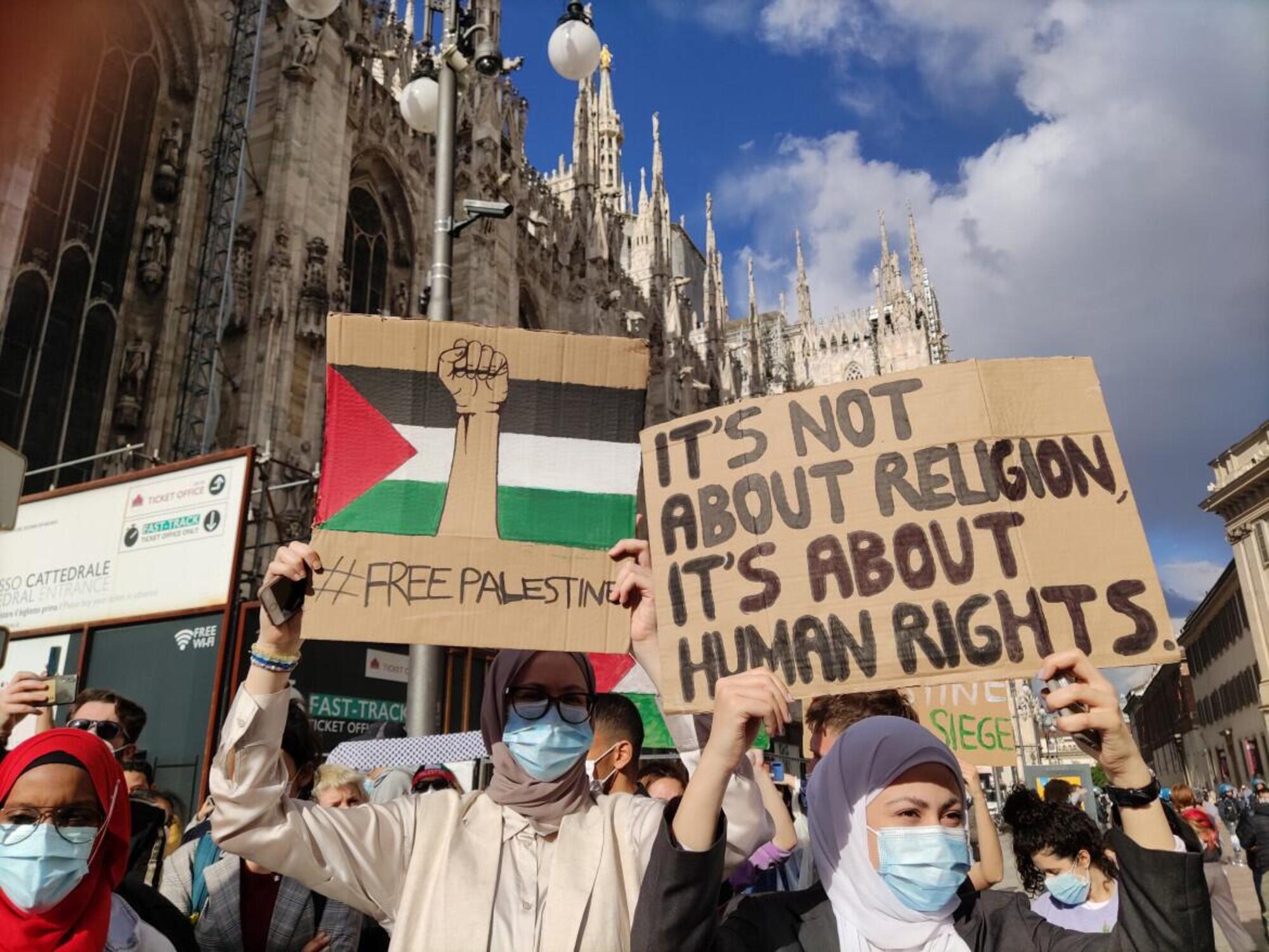 proteste pro-Palestina