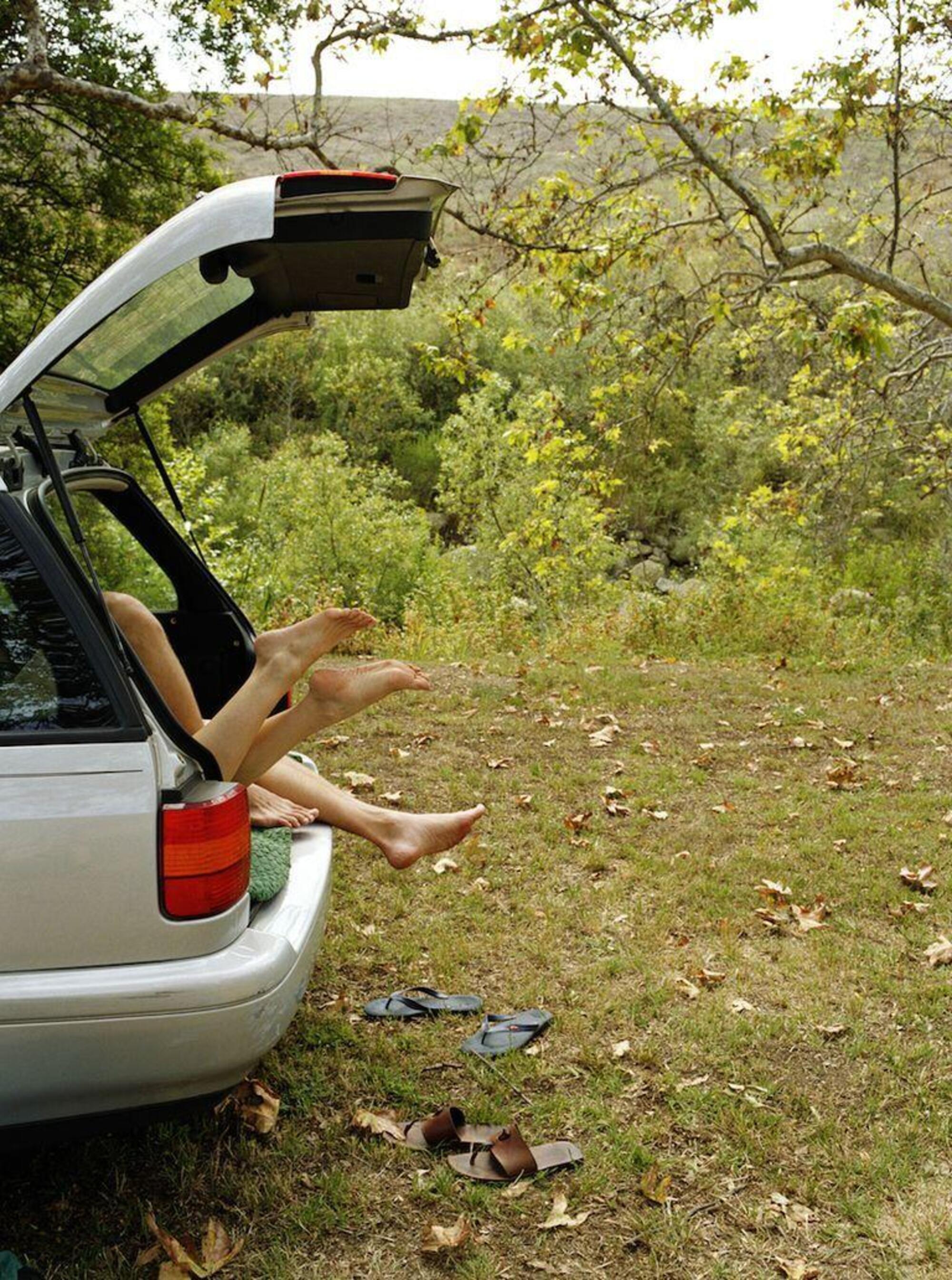 La camporella in auto