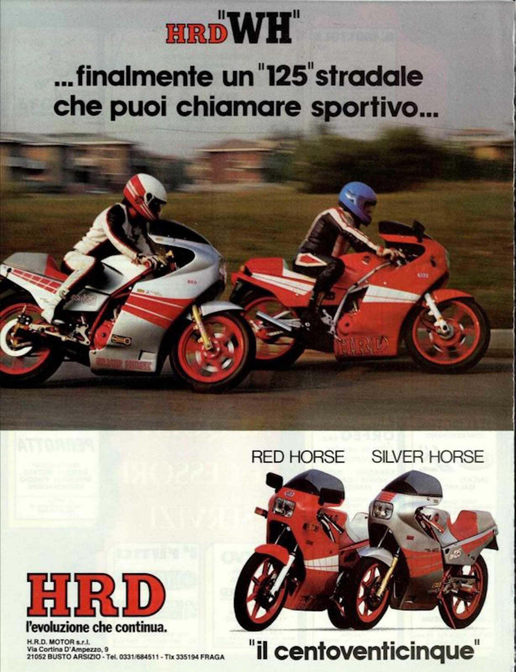 HRD "WH" 125 stradale Marabese
