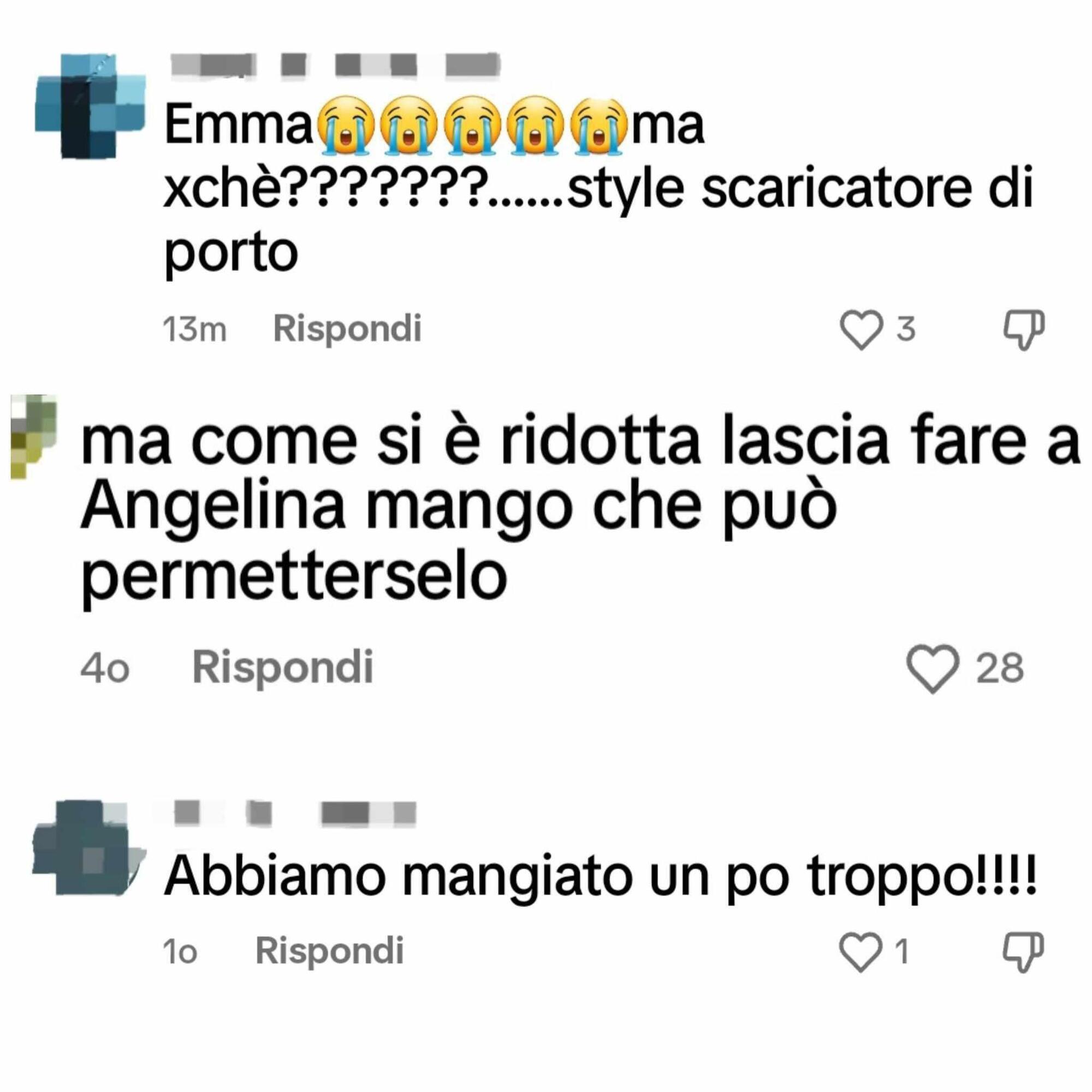 commenti social su Emma dopo il concerto di Modena