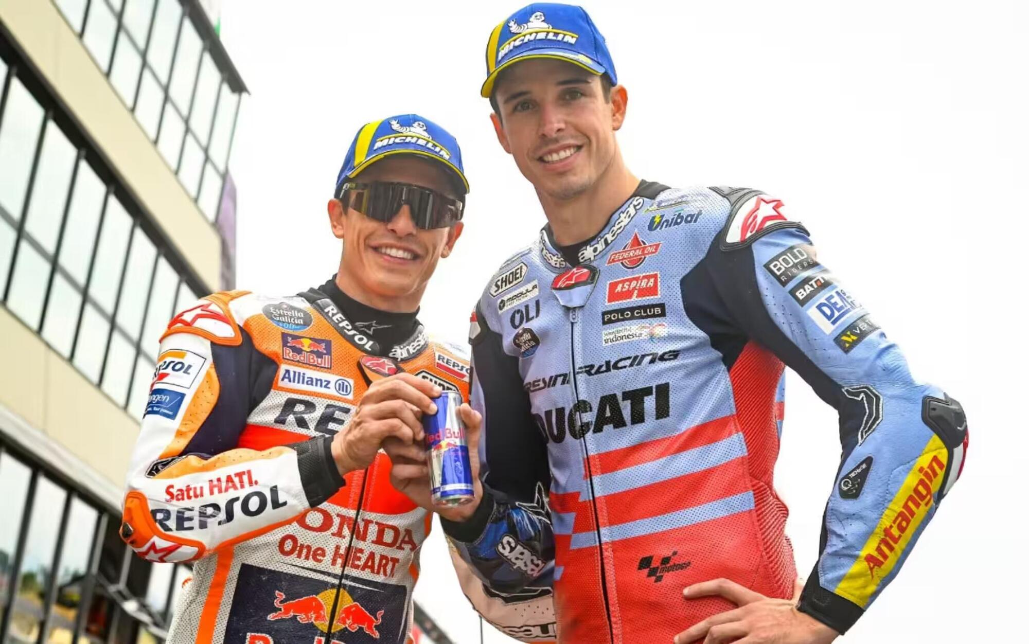 Marc Marquez e il fratello Alex, Gresini Racing Honda Repsol