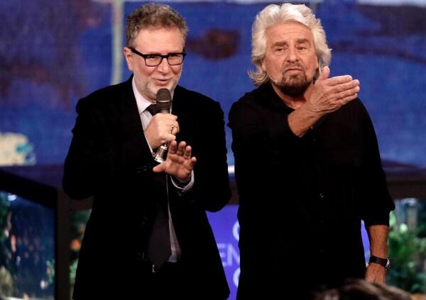 Cancellata l&rsquo;intervista di Fazio a Beppe Grillo nello streaming di &ldquo;Che tempo che fa&rdquo; sul Nove: strategia del conduttore o censura?