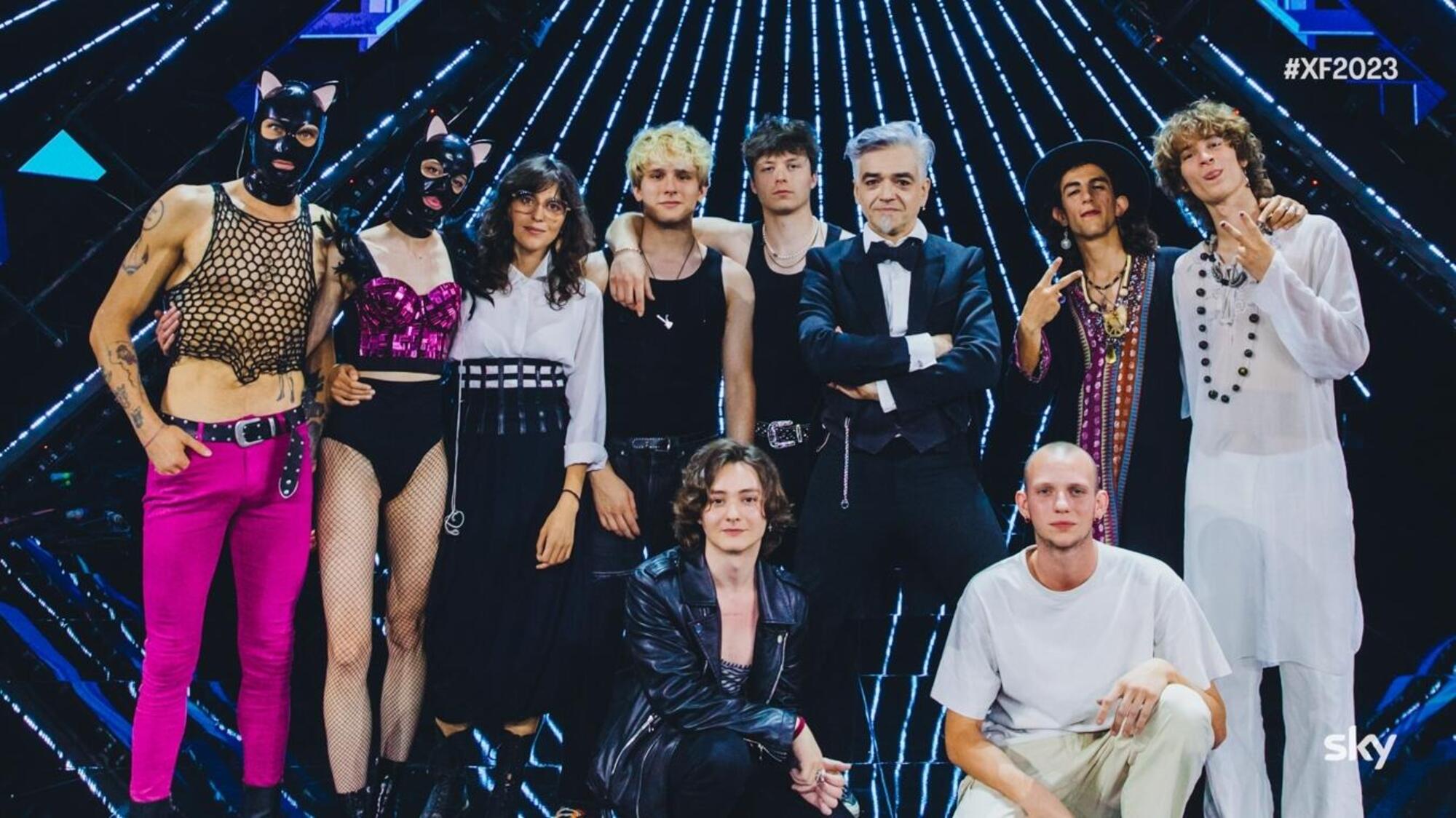 La squadra di Morgan a X Factor 2023