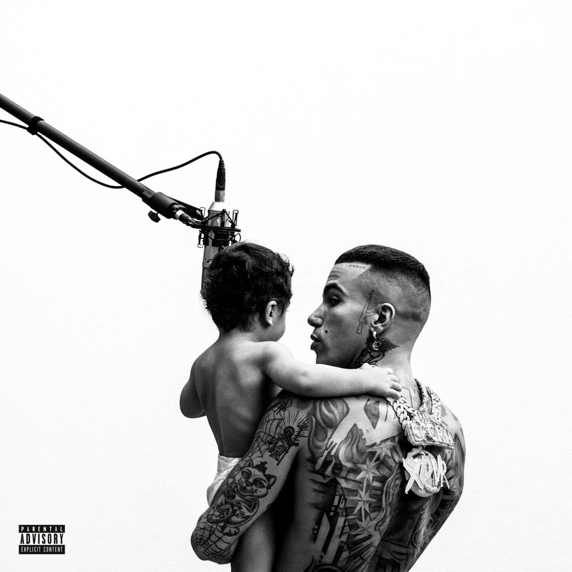 La copertina del disco di Sfera Ebbasta X2VR