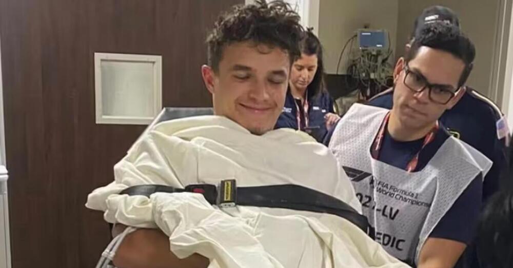 [VIDEO] Lando Norris in ospedale dopo l&#039;incidente a Las Vegas: il team radio preoccupato del team e i dettagli su cosa &egrave; successo