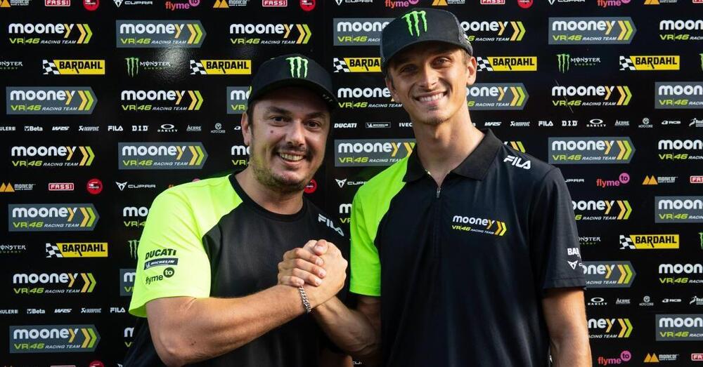 VR46 e Luca Marini ai saluti, Uccio: &quot;Dispiace vederlo andare via...&quot;