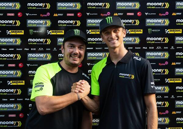 VR46 e Luca Marini ai saluti, Uccio: &quot;Dispiace vederlo andare via...&quot;